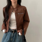 Nova – Suede Moto Jacket